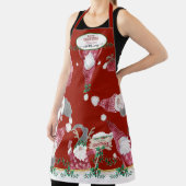 かわいい格言ベーキングクリスマスの思い出とママ エプロン (インサイチュ)