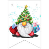 かわいい格言メリークリスマスバント旗 バンティングフラッグ (第1の旗)