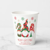 かわいい格言メリークリスマスパーティー 紙コップ (裏面)
