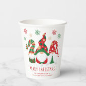 かわいい格言メリークリスマスパーティー 紙コップ (正面)