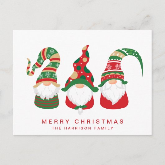 かわいい格言メリークリスマス シーズンポストカード (正面)