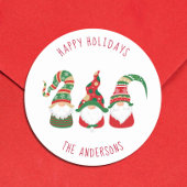 かわいい格言メリークリスマス ラウンドシール