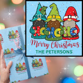 かわいい格言メリークリスマス ラッピングペーパー