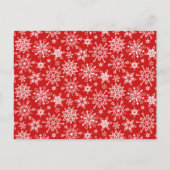 かわいい格言メリーリトルクリスマスパーティーカード ポストカード (裏面)