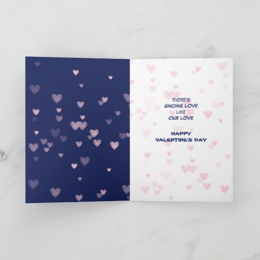 かわいい格言ラブインザエアバレンタインカード シーズンカード (内部)