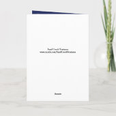 かわいい格言ラブ&ハートバレンタインカード シーズンカード (裏面)