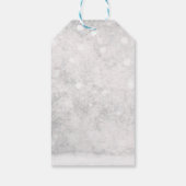 かわいい格言レッド ギフトタグ (裏面)