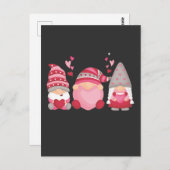 かわいい格言ヴァレンティーンズデイハート ポストカード (正面/裏面)