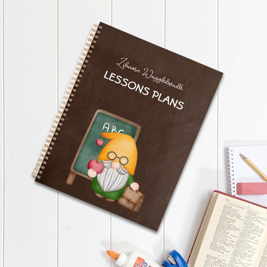 かわいい格言先生オンブラウンシャルボード プランナー手帳