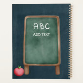 かわいい格言先生オンブルーシャルボード プランナー手帳 (裏面)