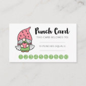 かわいい格言教室インセンティブ報酬カード 名刺 (正面)