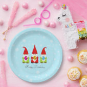 かわいい格言数々の&色イースターエッグ誕生日Pa ペーパープレート (パーティー)