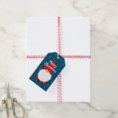 かわいい格言漫画カスタムクリスマスギフトラベルラベル ギフトタグ (より糸付き)