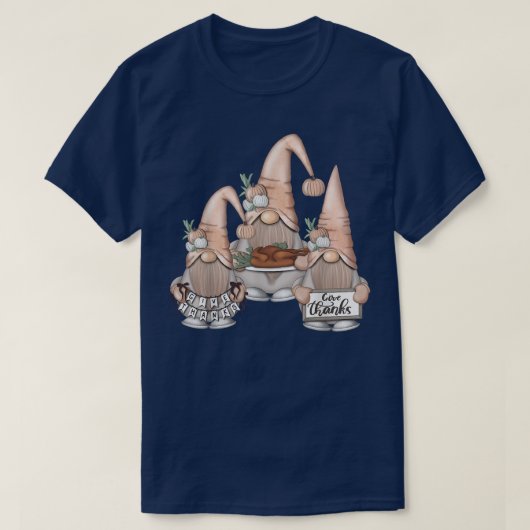 かわいい格言秋秋格言ターキーデイサンクスギフ Tシャツ (デザイン正面)