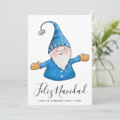 かわいい格言2025カレンダーFeliz Navidadクリスマス シーズンカード (スタンド正面)