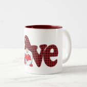 かわいい格言/ラブバレンタインデー ツートーンマグカップ (正面右)