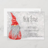 かわいい格言、《写真》ぼけ味休日ニューアドレス 案内ポストカード (正面/裏面)