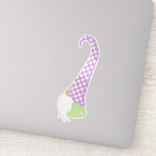 かわいい格言、小さな格言、ガーデン格言、帽子、ひげ シール (詳細)