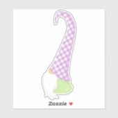 かわいい格言、小さな格言、ガーデン格言、帽子、ひげ シール (シート)