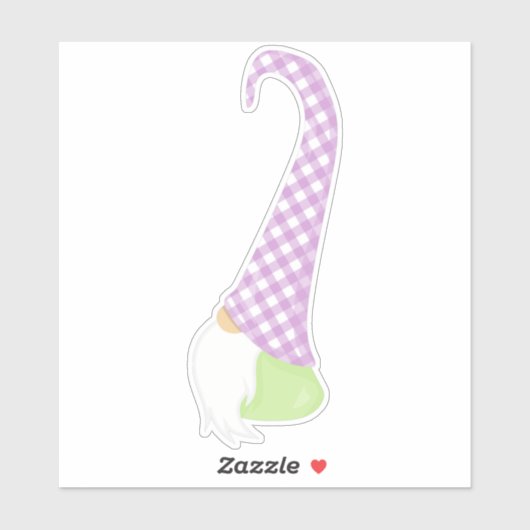 かわいい格言、小さな格言、ガーデン格言、帽子、ひげ シール (シート)