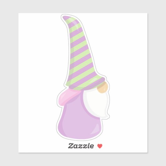 かわいい格言、庭の格言、小さな格言、ひげ、帽子 シール (シート)