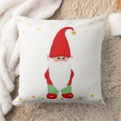 かわいい格言、星、金ゴールド紙吹雪オンホワイト クッション (ブランケット)