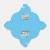 かわいい格言、雪だるま祝のクリスマスホリデー フェイバーボックス (折り畳みなし)