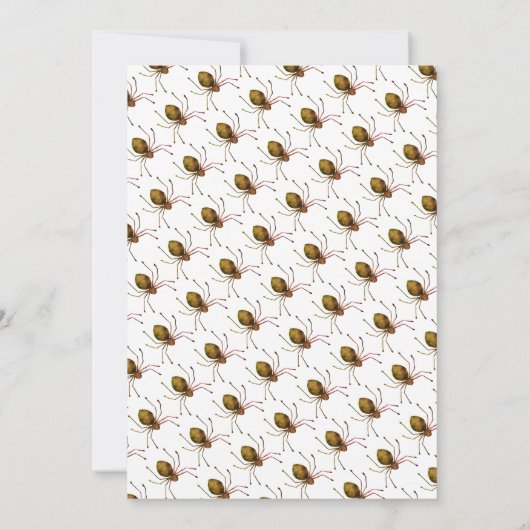 かわいい格言BOOハロウィーン子供の誕生日 招待状 (裏面)