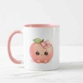 かわいい桃のコーヒーマグカップ マグカップ