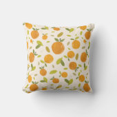 かわいい桃の果実 クッション (正面)