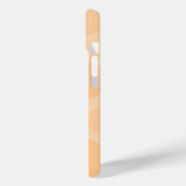 かわいい桃の泡デザインラウンドドッグフォト Case-Mate iPhoneケース (裏面 / 左)