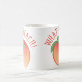 かわいい桃 コーヒーマグカップ (中央)