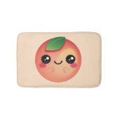 かわいい桃 バスマット (正面)