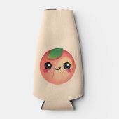 かわいい桃 ボトルクーラー (正面)