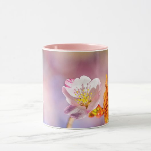 かわいい桜の花 マグカップ (中央)