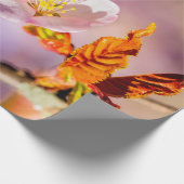 かわいい桜の花 ラッピングペーパー (角)