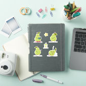 かわいい梨のセット シール (iPadカバー)