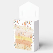 かわいい梨のパターン水彩アート フェイバーボックス (オープン)