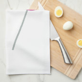 かわいい棒つきキャンデー キッチンタオル (四つ折り)