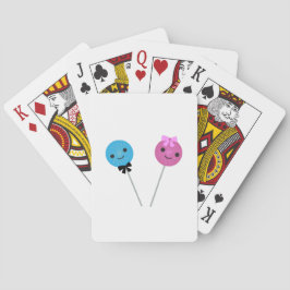 かわいい棒つきキャンデー トランプ