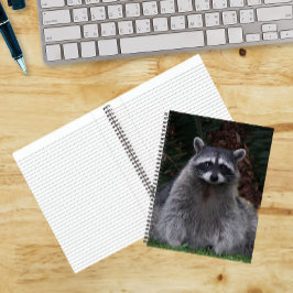 かわいい森のアライグマ野生写真ノート ノートブック