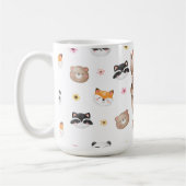 かわいい森のウサギのコーヒーマグ コーヒーマグカップ (左)