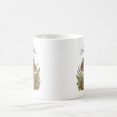 かわいい森のハリネズミ コーヒーマグカップ (中央)