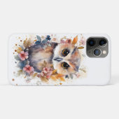 かわいい森のベビーフクロウと花子供部屋 Case-Mate iPhoneケース (裏面(横))