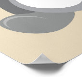 かわいい森のラッコの子供用ポスター ポスター (角)