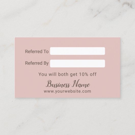 かわいい森の動物のクラフト素朴紹介 紹介カード (裏面)