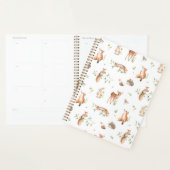 かわいい森の動物の友だちパターン プランナー手帳 (ディスプレー)