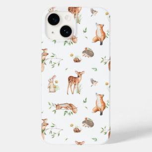 かわいい森の動物の友だちパターン Case-Mate iPhone 14ケース