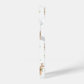 かわいい森の動物の友だちパターン iPhoneケース (左側面)