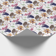 かわいい森の動物バンドの楽器